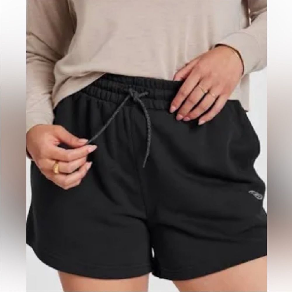 New Allbirds R&R Women’s Athletic Sweat Shorts Natural Black Size XXXL